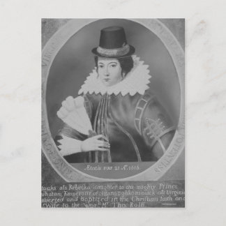 Pocahontas Postkarte
