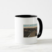 Pocatello, ID - Bahndepot Round House & Tasse (VorderseiteRechts)