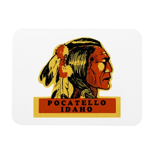 Pocatello Idaho Magnet (Horizontal)