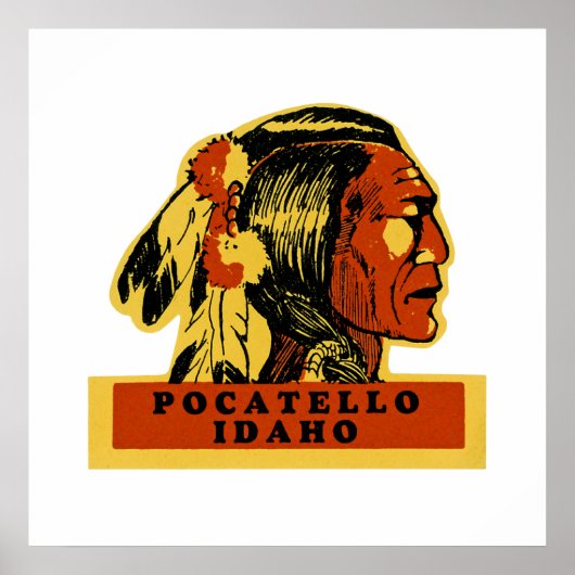 Pocatello Idaho Poster (Vorne)
