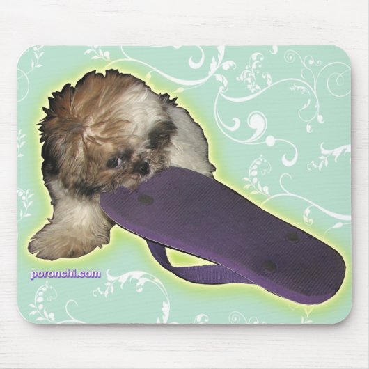 Pochi und lila Sandelholze Mousepad (Vorne)
