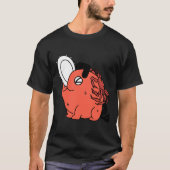 Pochita Fish Skin Chainsaw Man Fan Art T-Shirt (Vorderseite)