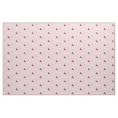 Pocken in rosa Rosenbüsche Stoff (Yard (91,4 cm))