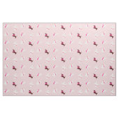 Pocken in rosa Rosenbüsche Stoff (Fat Quarter (45,7 x 55,9 cm))