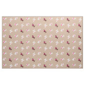 Pocken in rosa schweizerischer Mocha Stoff (Fat Quarter (45,7 x 55,9 cm))