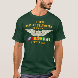 POCKET 116. Sturmhubschrauber Co w Aviator Abzeich T-Shirt