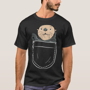 Pocket Animal Otter Lover Geburtstagsgeschenk5177 T-Shirt