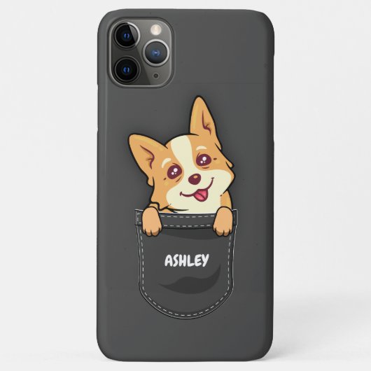 Pocket Boston Terrier Niedlich Dog Hausbesitzer Case-Mate iPhone Hülle (Rückseite)