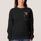 Pocket Chihuahua Sweatshirt (Vorderseite)