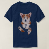 Pocket Corgi T-Shirt (Design vorne)