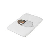 Pocket Dog Dackel Badematte (Schrägansicht)