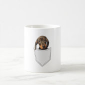Pocket Dog Dackel Kaffeetasse (Mittel)