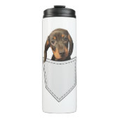 Pocket Dog Dackel Thermosbecher (Vorderseite)