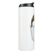 Pocket Dog Dackel Thermosbecher (Nach links gedreht)