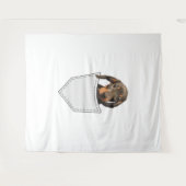 Pocket Dog Dackel Wandteppich (Vorderseite (Horizontal))