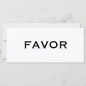 Pocket Favor (Rückseite)