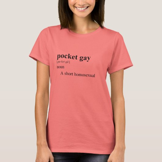 POCKET GAY T-Shirt (Vorderseite)