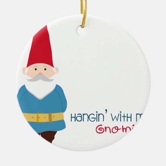Pocket Gnome Keramikornament (Vorne)