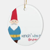 Pocket Gnome Keramikornament (Links)