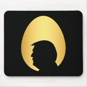 Pocket Golden Egg Hunt Trump 45 47 Silhouette Happ Mousepad