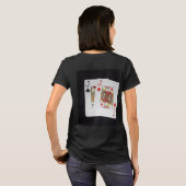 Pocket Jack, Ladys Tshirt (Schwarz voll)