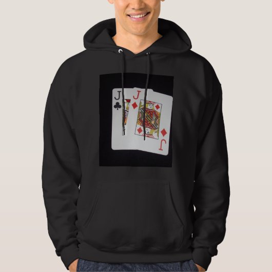 Pocket-Jack, Mens Hoodie (Vorderseite)