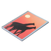 Pocket Journal mit Giraffendesign Notizblock (Linke Seite)