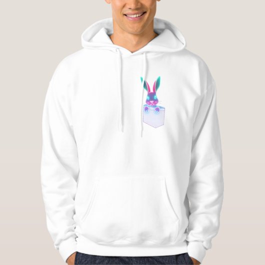 Pocket Kash Rabbit Hoodie (Vorderseite)