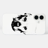 Pocket Keeper mit ruhigem Stare Case-Mate iPhone Hülle (Rückseite (Horizontal))