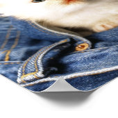 Pocket Kitten Poster (Ecke)