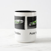 Pocket Knife Man Zweifarbige Tasse (Mittel)