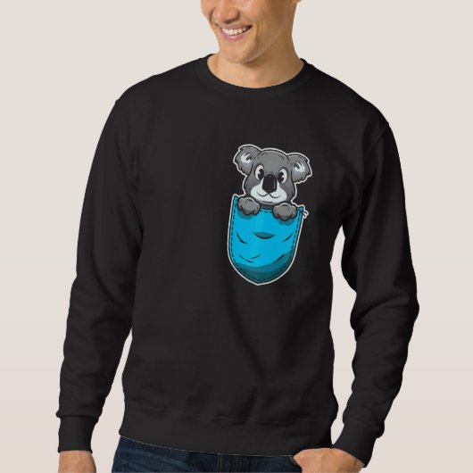 Pocket Koala Bear Sweatshirt (Vorderseite)