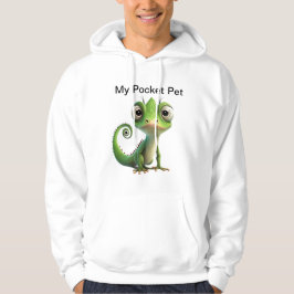 Pocket Lizard Buddy - Niedlich Reptile Kids T - Sh Hoodie