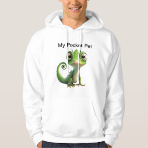 Pocket Lizard Buddy - Niedlich Reptile Kids T - Sh Hoodie