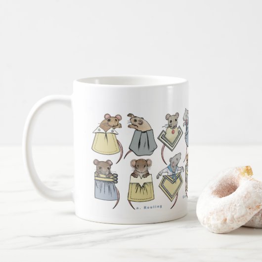 Pocket Mäuse Kaffeetasse (Mit Donut)