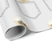 Pocket Monkey Art Geschenkpapier (Rolleneckpunkt)