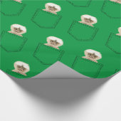 Pocket Monkey Geschenkpapier (Ecke)