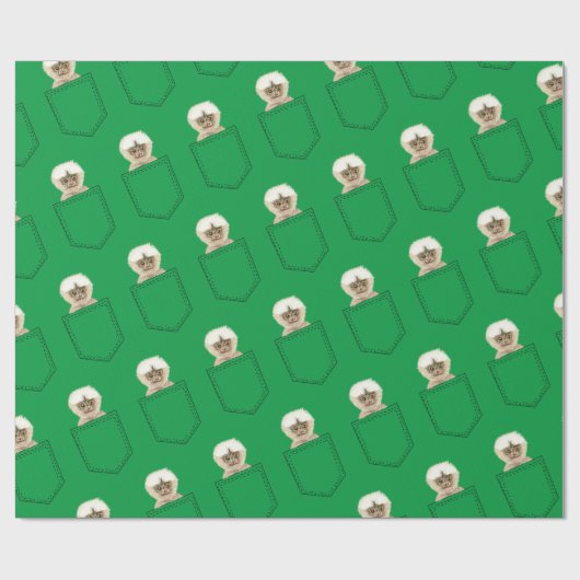 Pocket Monkey Geschenkpapier (Flach)