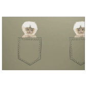 Pocket Monkey Stoff (Fat Quarter (45,7 x 55,9 cm))