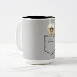 Pocket Monkey Zweifarbige Tasse