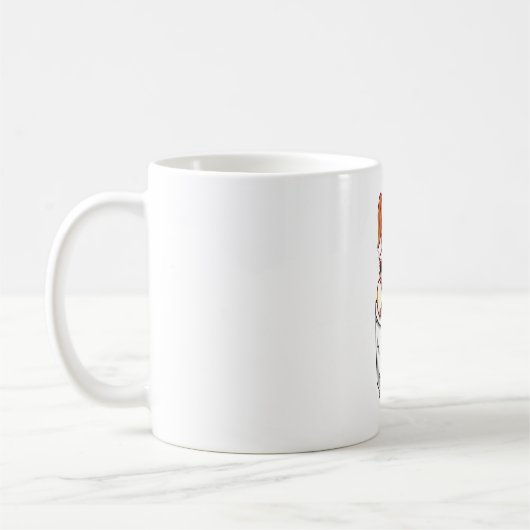 Pocket Niedlich Jack Russell Terrier Kaffeetasse (Links)