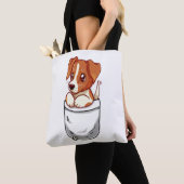 Pocket Niedlich Jack Russell Terrier Tasche (Von Nahem)