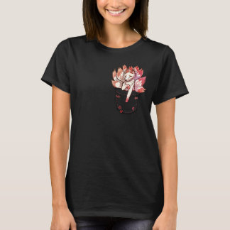 Pocket Niedlich Kitsunfox T-Shirt