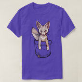 Pocket Niedlich Ruppells Fox T-Shirt (Design vorne)