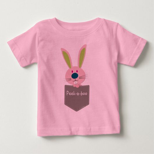 POCKET PALS: Hasenwirbel 1 Baby T-shirt (Vorderseite)