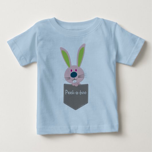 POCKET PALS: Hasenwirbel 1 Baby T-shirt (Vorderseite)