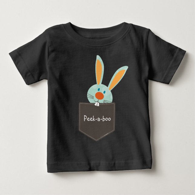 POCKET PALS: Hasenwirbel 2 Baby T-shirt (Vorderseite)