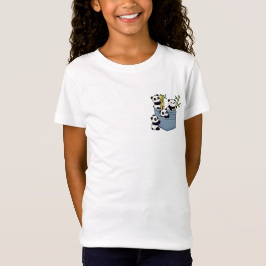 Pocket Panda Tshirt (Vorderseite)