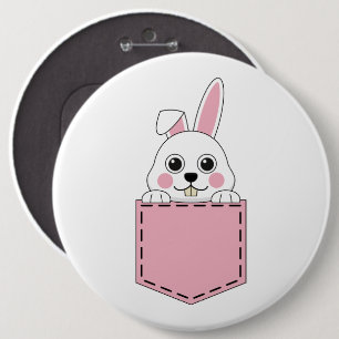 Pocket Pet Bunny Button