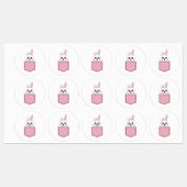 Pocket Pet Bunny Etiketten (Blatt)